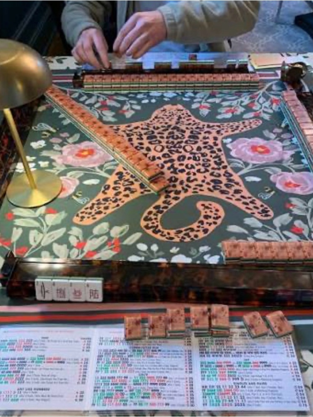 Britt Mills Mahjong Mat